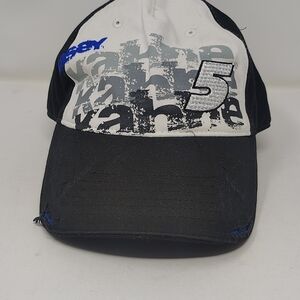 Chase Authentics Black White Blue Number 5 Baseball Cap